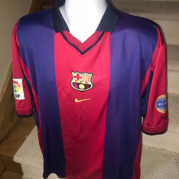 Nike Shirts | Rare Vtg Barcelona Fc 